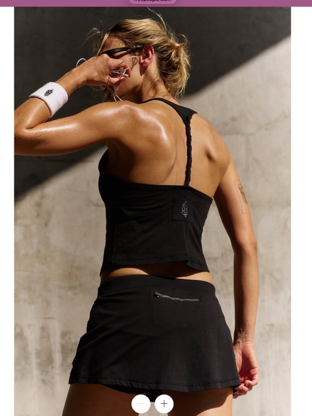 NWT FP MOVEMENT BY FREE PEOPLE HOT SHOT TWISTED SET - Picture 2 of 6